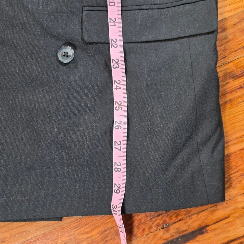 NEW Topman Mens Double Breasted Peak Lapel Blazer Jacket Black 38R Lightweight - Picture 4 of 7